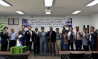 ‘철원샘통 고추냉이’ 케냐와 국제농업교류 첫걸음